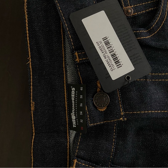 The Hundreds Deep Indigo Selvedge Jeans - Picture 8 of 9